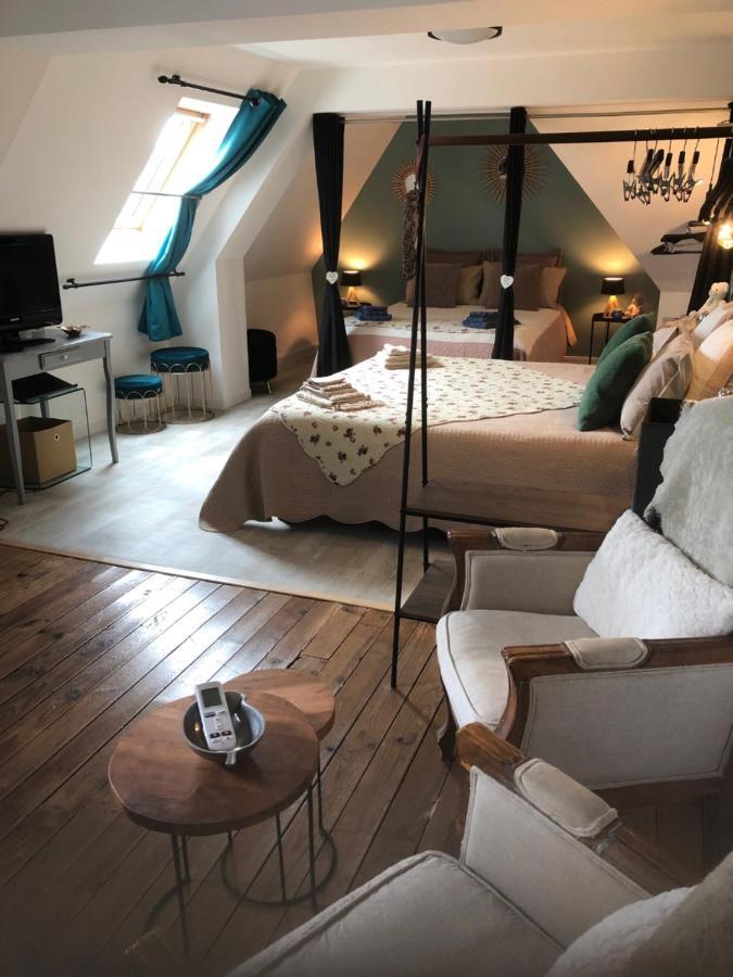Chambre Studio Familiale La Brandonniere Courson Exteriör bild